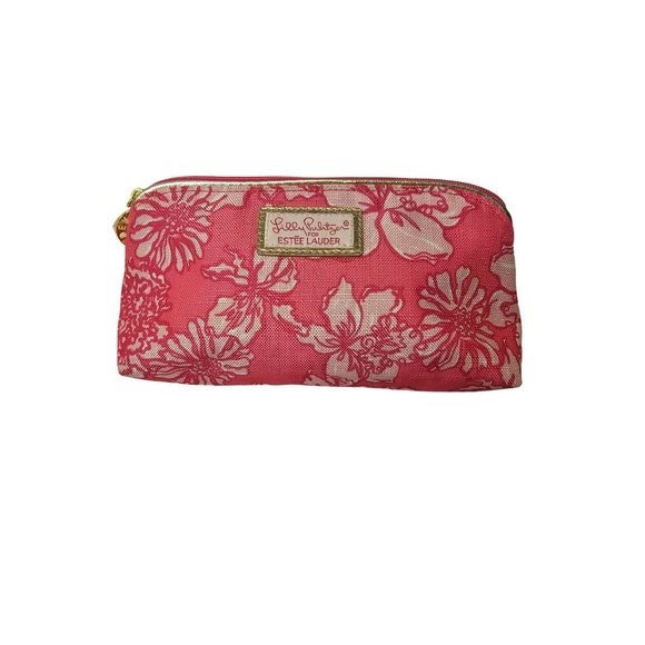 Porte-monnaie Lily Pulitzer X Estée Lauder - Imprimé Floral Multicolore - Occasion Bon état